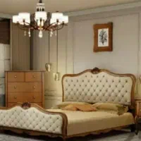 تولیدی سرویس خواب تمام چوب iliya