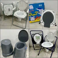 توالت فرنگی تاشو سیار/ دیواری / مسافرتی/ تاشو مبلی