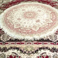فرش گرد،درحدنو،خیلی تمیزوشیک