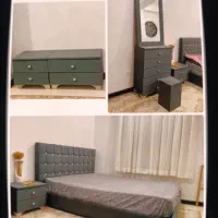 تخت خواب دونفره در حد نو