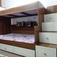 تخت خواب دو طبقه نوجوانی