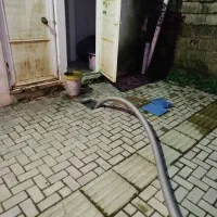 تخلیه چاه همراه با دستگاه مکنده قوی