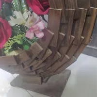 گلدون  قاب چوبی زیبا۷۰سانتی|گل مصنوعی|ورامین, |دیوار