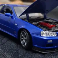 ماکت ماشین nissan skyline gtr r32