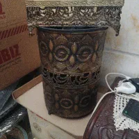 سطل و جا دستمال برنز آکبند با جعبه