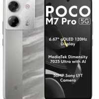 یک گوشی پوکو m7 pro نو تمیز حافظه 512 رم 12