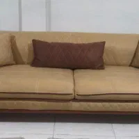 مبل هفت نفره راحتی سه تا میز عسلی  نو نو