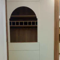 ساخت کابینت mdf،کمد دیواری و دکور مغازه و فروشگاه