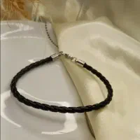 انواع دستبند و گردنبند استیل و چرم