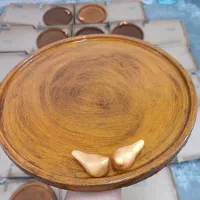 سینی سی سانتی طرح چوب سنگ مصنوعی دکوری