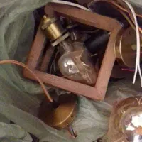 دو عدد لوستر نو بزرگ ومتوسط شیک
