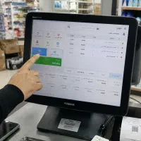 صندوق فروشگاهی لمسی با مانتیور مشتری با تخفیف ویژه