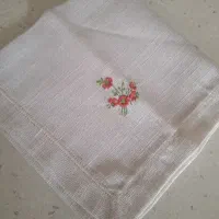 دستمال یا زیر بشقابی کتان نو