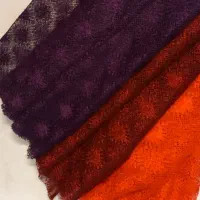 پارچه گیپور رنگی
