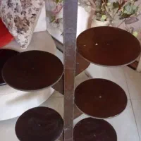 جای گلدان چوبی