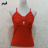 تاپ یقه پل زنانه لاکچری فانزیپ