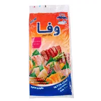 کیسه فریزرچسبی وفا کارتون 100تایی
