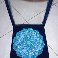 بشقاب میناکاری دیوارکوب