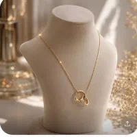 گردنبند پیوند عشق اجرت ۲ درصد (زرگری عظیم زاده)
