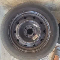 ۴ حلقه لاستیک 185 سایز ۱۵ بارز در حد نو