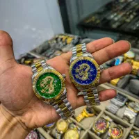 ساعت مردانه رولکس دراگون/اصلی قفل تاجی/بند سنگین