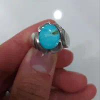 انگشتر فیروزه نیشابور (آبدار)