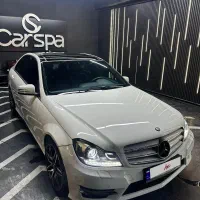 بنز c200 2014 سفید|خودرو سواری و وانت|تهران, زرگنده|دیوار