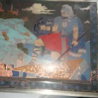 تابلوی تمام مینای آنتیک