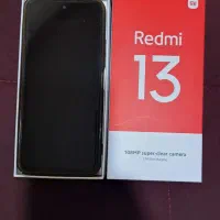 گوشی شیائومی redmi 13 256/8 مشکی درحد