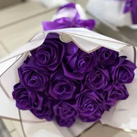 دسته گل روبانی|گل مصنوعی|اراک, |دیوار