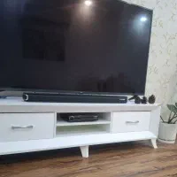 میز تلویزیون شرکتی با چوب هایگلاس