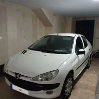 پژو 206 sd v8 بدون رنگ استثنایی با کارشناسی