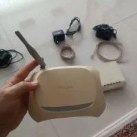 دوعدد مودم تی پی لینک و زایکسل