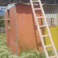 کانکس با درب و پنجره آهنی محکم