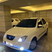 تیبا مدل 1397 صندوقدار سفید ۱ لکه رنگ