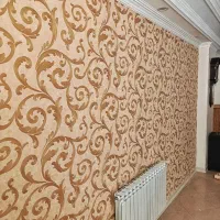 نصاب کاغذ دیواری و نصب پوستر سه بعدی(3D)وفروش کاغذ