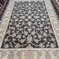 فرش ماشینی ۱ جفت ۹ متری ۱۲۰۰ شانه.گالری فرش ایران