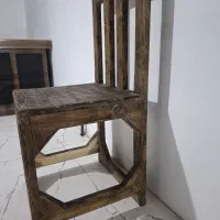 صندلی چوبی|صندلی و نیمکت|هشتگرد, طاووسیه|دیوار