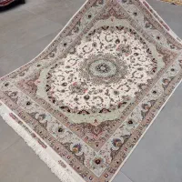 فرش دستباف تبریز ۳ متری چله ابریشم ۵۰ رج