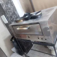 فر پیتزا صندوقی ۹بشقاب کاملا سالم در حد نو