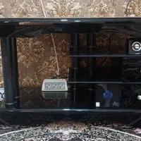 میز تلویزیون شیشه ای
