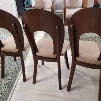 صندلی ناهارخوری چوبی کارکرده