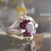 انگشتر نقره کله ماری