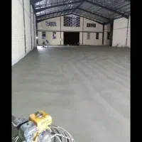 بتن ریزی کف با ماله پروانه