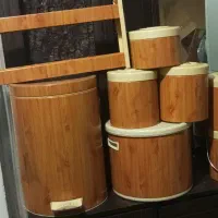 سطل اشغالی و جا حبوبات