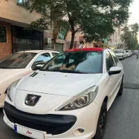 پژو 207 مولتی کالر mc تحویل ۴۰۳ سفید قرمز