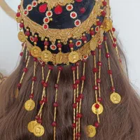 کلاه مجلسی فول سنگ و کریستال