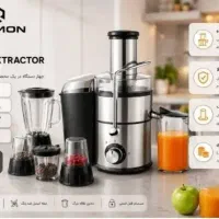 آبمیوه گیری 4کاره حرفه‌ای800W ریسمون 7169 ضمانت۱۸م