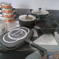 قابلمه مایتابه سینی بشقاب پلوخوری استیل