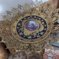 کنارسالنی  میوه خوری  برنز  بزرگ و سنگین